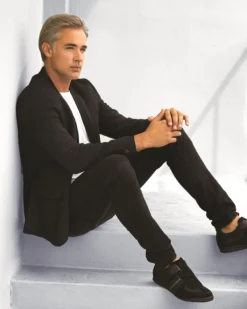 Sophistication | Average/Large Men's Lace Front & Monofilament Synthetic Wig By HIM