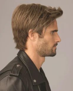 Wigs For Men Edge | Average/Large Men's Lace Front & Monofilament Synthetic Wig By HIM