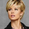Wigs For Women Textured Fringe Bob | Synthetic Wig By Hairdo