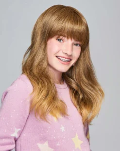 Wigs For Kids Pretty In Layers-Ultra Petite | Kids Monofilament Top Synthetic Wig By Hairdo