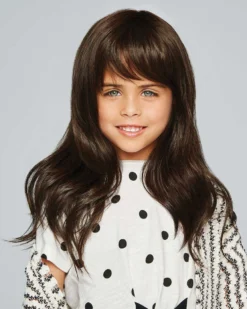 Wigs For Kids Pretty In Layers-Ultra Petite | Kids Monofilament Top Synthetic Wig By Hairdo