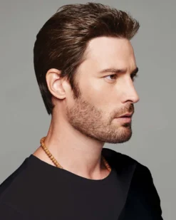Grit | Average/Large Men's Lace Front & Monofilament Synthetic Wig By HIM