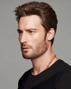 Grit | Average/Large Men's Lace Front & Monofilament Synthetic Wig By HIM