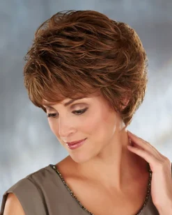 Wigs For Women Tyler | Lace Front & Monofilament Synthetic Wig By Henry Margu