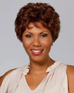 Lori Petite | Lace Front & Monofilament Synthetic Wig By Henry Margu Wigs For Black Women