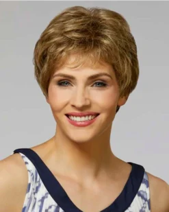 Wigs For Women Monica Petite | Lace Front & Monofilament Synthetic Wig By Henry Margu