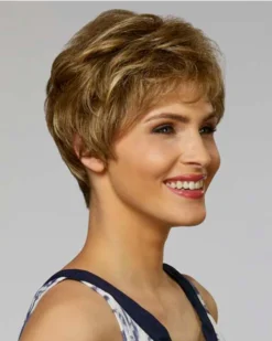 Wigs For Women Monica Petite | Lace Front & Monofilament Synthetic Wig By Henry Margu