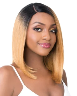 Wigs For Black Women Damariss | Lace Part Synthetic Wig By It's A Wig