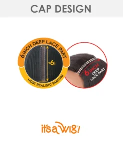 Moon Light | Lace Part Synthetic Wig By It's A Wig Wigs For Black Women