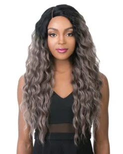 Wigs For Black Women Swiss Lace Sun Dance | Lace Front Synthetic Wig By It's A Wig