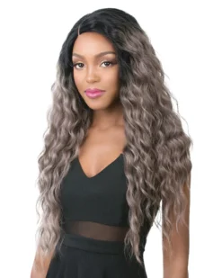 Wigs For Black Women Swiss Lace Sun Dance | Lace Front Synthetic Wig By It's A Wig