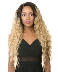 Wigs For Black Women Swiss Lace Sun Dance | Lace Front Synthetic Wig By It's A Wig