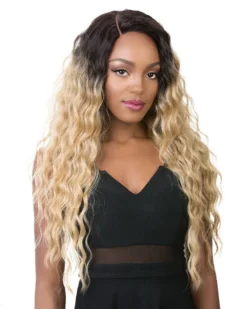 Wigs For Black Women Swiss Lace Sun Dance | Lace Front Synthetic Wig By It's A Wig