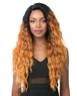 Wigs For Black Women Swiss Lace Sun Dance | Lace Front Synthetic Wig By It's A Wig