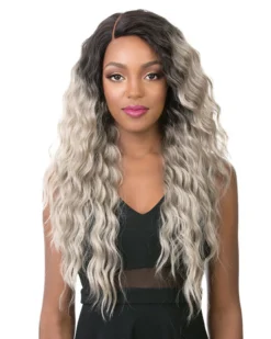 Wigs For Black Women Swiss Lace Sun Dance | Lace Front Synthetic Wig By It's A Wig