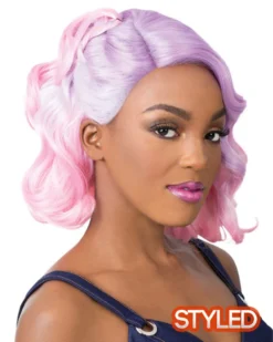 Wigs For Black Women Swiss Lace Kaso | Lace Front Synthetic Wig By It's A Wig