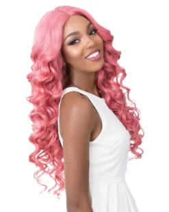 Wigs For Black Women Swiss Lace Houston | Lace Front Synthetic Wig By It's A Wig