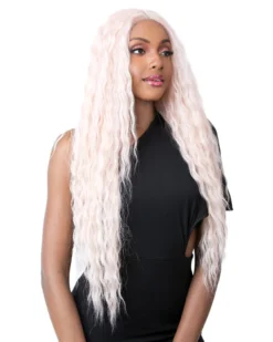 Wigs For Black Women Swiss Lace Cascade | Lace Front & Lace Part Synthetic Wig By It's A Wig
