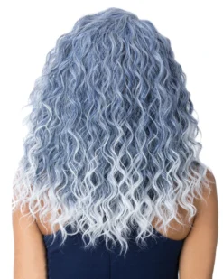 Wigs For Black Women Swiss Lace Marina | Lace Front & Lace Part Synthetic Wig By It's A Wig