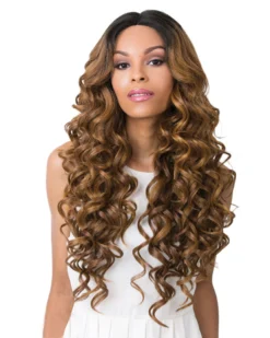 Wigs For Black Women Swiss Lace Keeff | Lace Front & Lace Part Synthetic Wig By It's A Wig