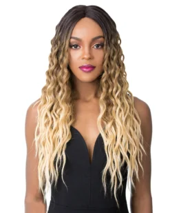 Wigs For Black Women Swiss Lace Sunflower | Lace Front & Lace Part Synthetic Wig By It's A Wig