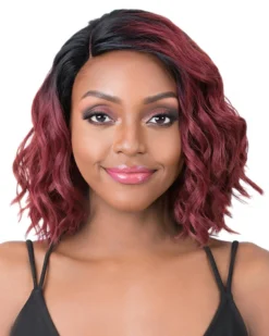 Swiss Lace Disco | Lace Front & Lace Part Synthetic Wig By It's A Wig Wigs For Black Women