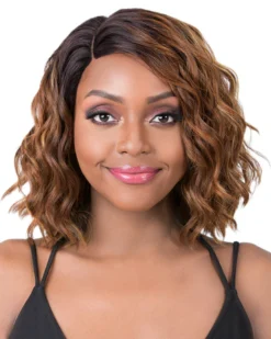 Swiss Lace Disco | Lace Front & Lace Part Synthetic Wig By It's A Wig Wigs For Black Women