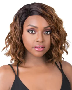 Swiss Lace Disco | Lace Front & Lace Part Synthetic Wig By It's A Wig Wigs For Black Women