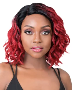 Swiss Lace Disco | Lace Front & Lace Part Synthetic Wig By It's A Wig Wigs For Black Women