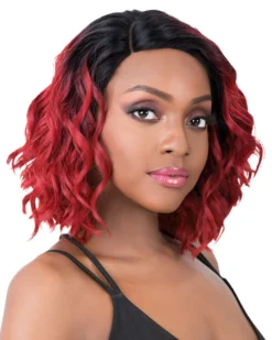 Swiss Lace Disco | Lace Front & Lace Part Synthetic Wig By It's A Wig Wigs For Black Women