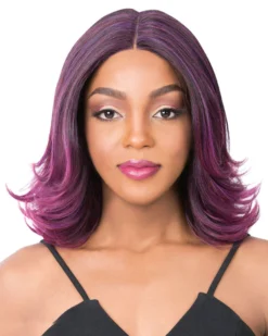 Wigs For Black Women Swiss Lace Serafina | Lace Front & Lace Part Synthetic Wig By It's A Wig