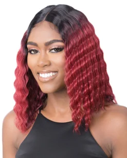 HD Lace Crimped Hair-2 | Lace Front & Lace Part Synthetic Wig By It's A Wig