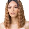 Wigs For Black Women HD Lace Crimped Hair-1 | Lace Front & Lace Part Synthetic Wig By It's A Wig