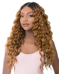 HD T Lace Saint | Lace Front & Lace Part Synthetic Wig By It's A Wig