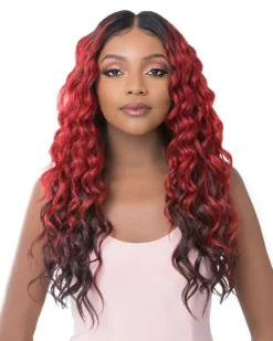 HD T Lace Saint | Lace Front & Lace Part Synthetic Wig By It's A Wig