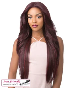 Wigs For Black Women 360 Lace Adelinda | Human Hair Blend Wig By It's A Wig