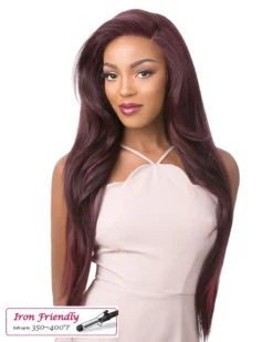 Wigs For Black Women 360 Lace Adelinda | Human Hair Blend Wig By It's A Wig