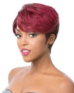 Wigs For Black Women HH Part S Lace Edgy | Remy Human Hair Wig By It's A Wig