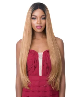 Frontal 360 Lace Barbie | Lace Front Human Hair Blend Wig By It's A Wig