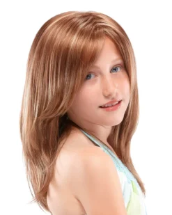 Wigs For Kids Ashley Petite | Kids Monofilament Synthetic Wig By Jon Renau