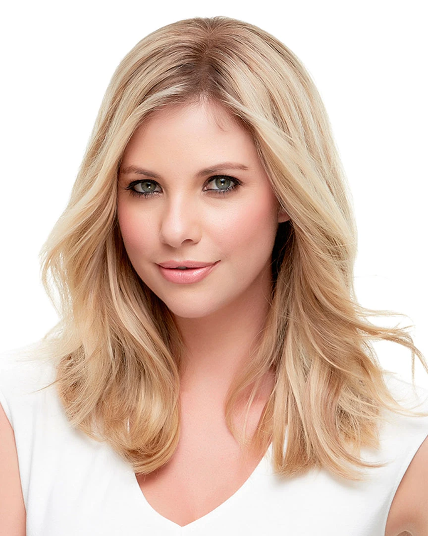 Top Style HH 12 Inch (Exclusive) | Monofilament Remy Human Hair Toppers By Jon Renau 5 Top Style HH 12 Inch (Exclusive) | Monofilament Remy Human Hair Toppers By Jon Renau