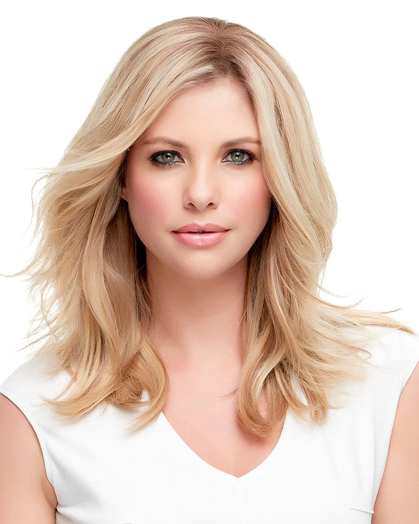 Top Style HH 12 Inch (Exclusive) | Monofilament Remy Human Hair Toppers By Jon Renau 4 Top Style HH 12 Inch (Exclusive) | Monofilament Remy Human Hair Toppers By Jon Renau