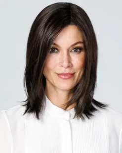 Top Coverage 12 Inch | Lace Front & Monofilament Synthetic Hair Toppers By Jon Renau 8~12 Inch