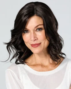 Top Coverage Wavy 12 Inch | Lace Front & Monofilament Synthetic Hair Toppers By Jon Renau 8~12 Inch