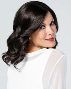 Top Coverage Wavy 12 Inch (Exclusive) | Lace Front & Monofilament Synthetic Hair Toppers By Jon Renau 8~12 Inch