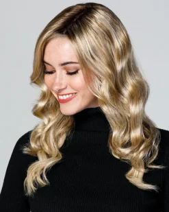 Top Coverage Wavy 18 Inch | Lace Front & Monofilament Synthetic Hair Toppers By Jon Renau 18~26 Inch