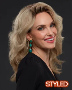 Jennifer (Exclusive) | Lace Front & Monofilament Remy Human Hair Wig By Jon Renau