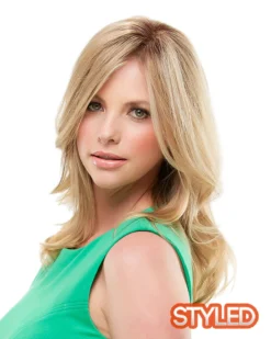 Top Form 12 Inch (Exclusive) | Monofilament Remy Human Hair Toppers By Jon Renau 15 Top Form 12 Inch (Exclusive) | Monofilament Remy Human Hair Toppers By Jon Renau