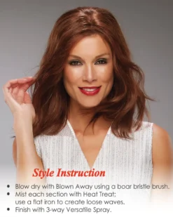 Gwyneth | Lace Front & Monofilament Remy Human Hair Wig By Jon Renau Wigs For Women 19 Gwyneth | Lace Front & Monofilament Remy Human Hair Wig By Jon Renau Wigs For Women