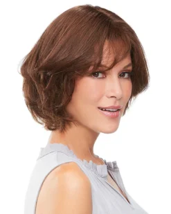 EasiPart French 8 Inch | Monofilament Remy Human Hair Toppers By Jon Renau 8~12 Inch